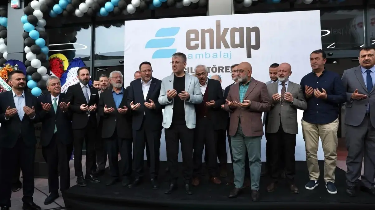 Kayseri'de Enkap Ambalaj Yeni Mağazasını Açtı