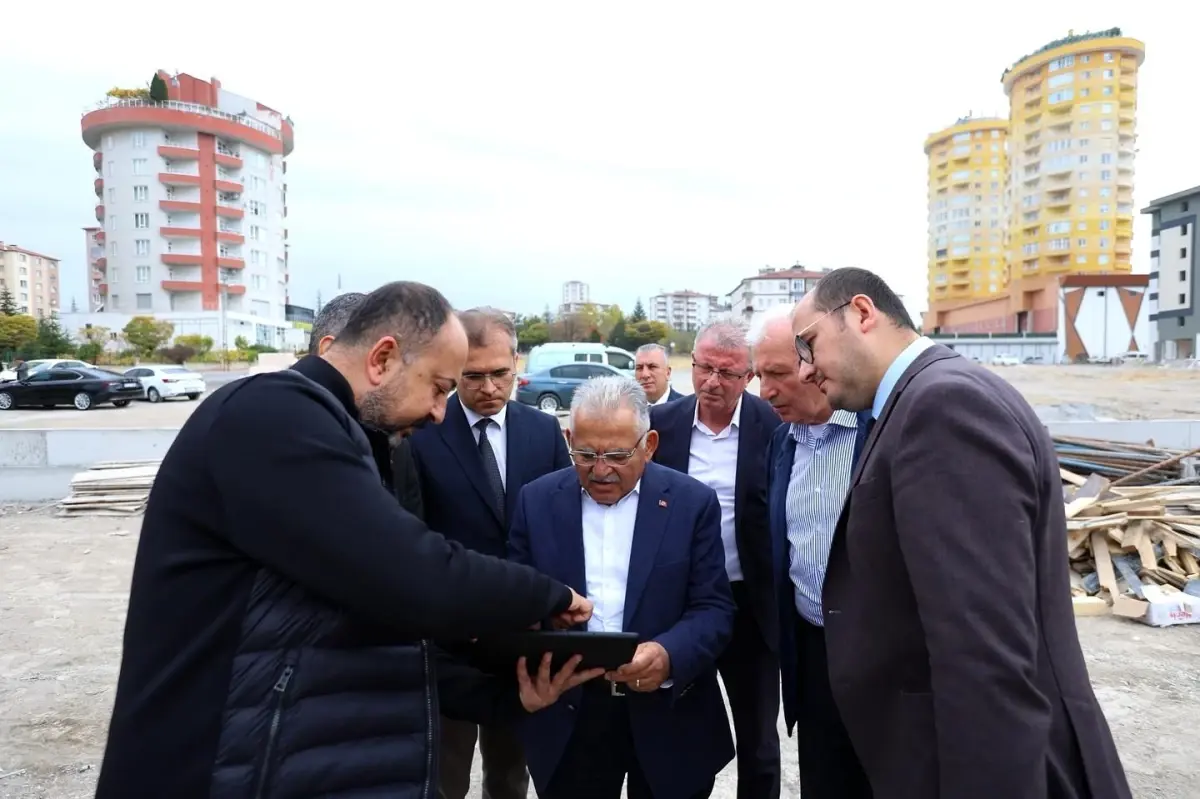 Kayseri'de Yeni Bir İlkokul İnşaatı Devam Ediyor