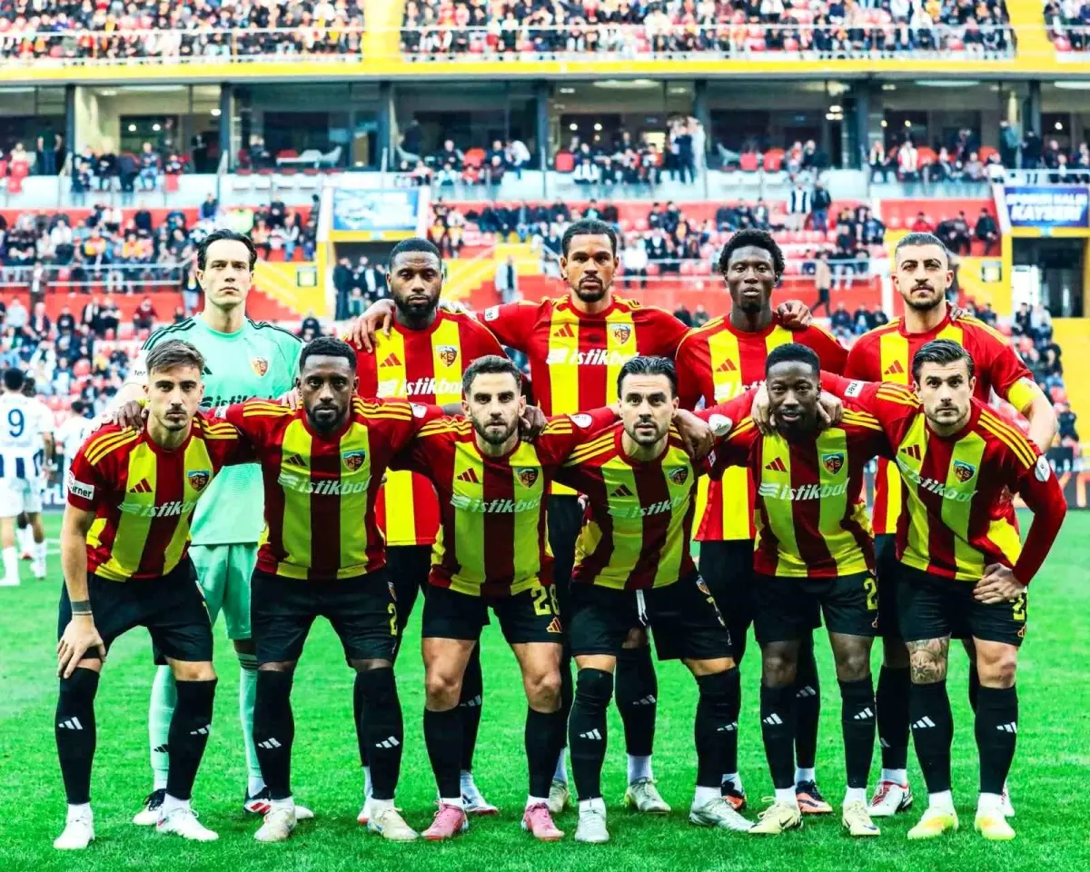 Kayserispor Süper Lig'de İkinci Oldu