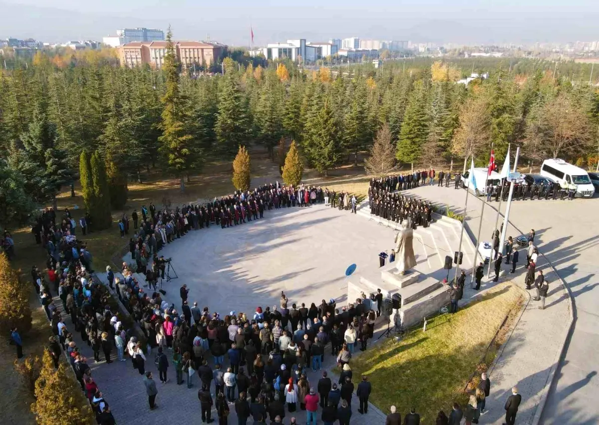 Atatürk, 87. Yılında Erciyes'te Anıldı