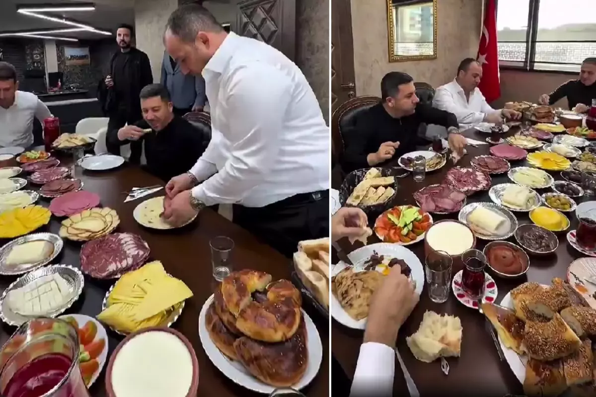Nevşehir Belediye Başkanı Arı'nın kahvaltı sofrası ortalığı karıştırdı