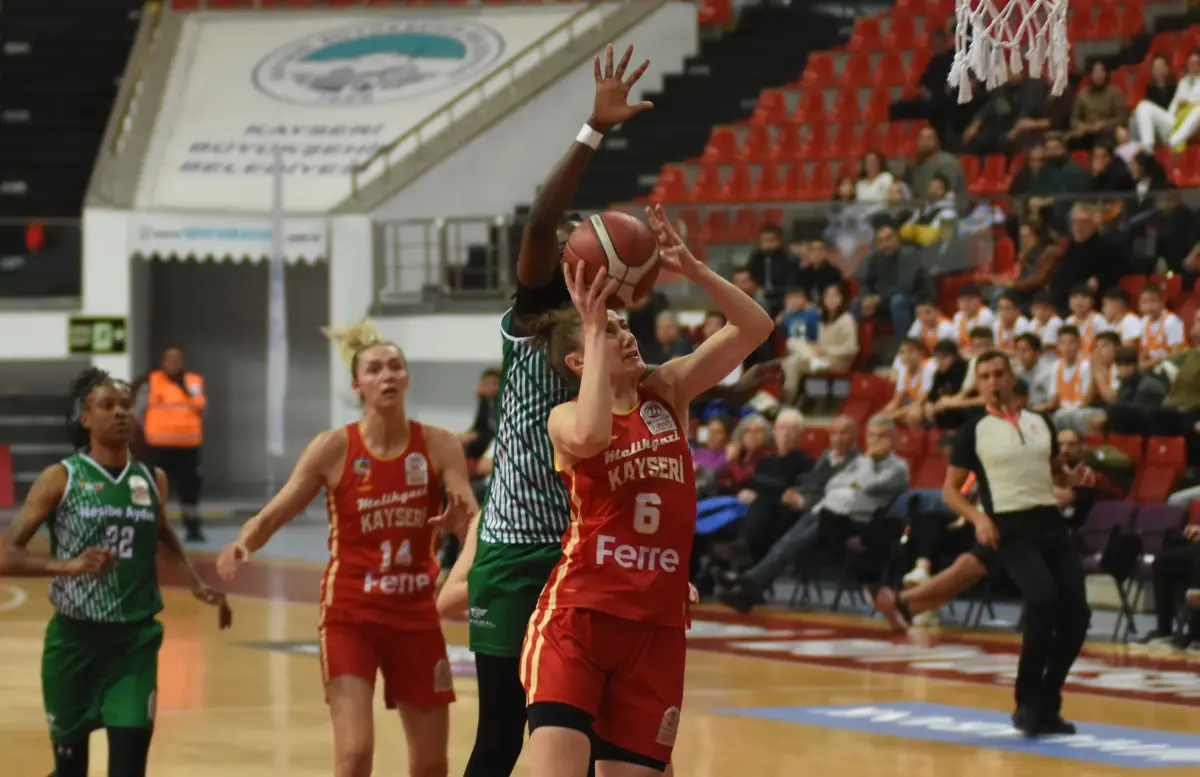 Melikgazi Kayseri Basketbol, Nesibe Aydın'a Yenildi