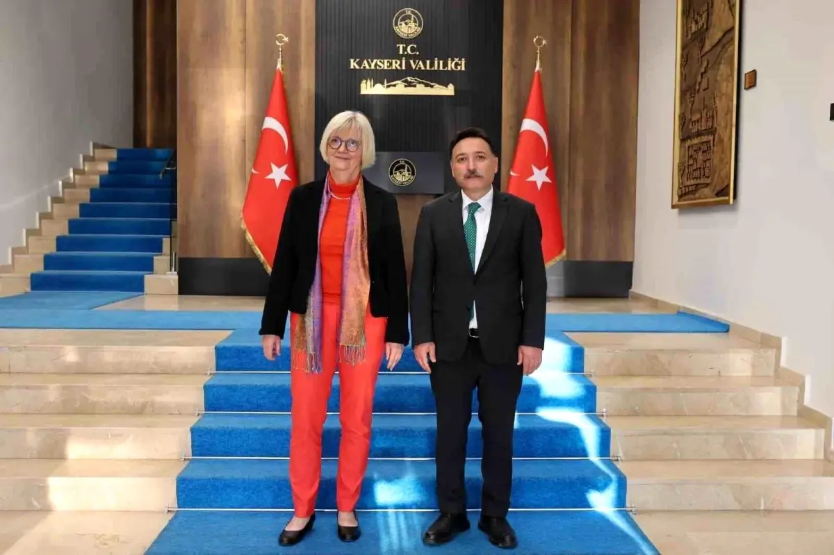 Büyükelçi Sorg Kayseri'de