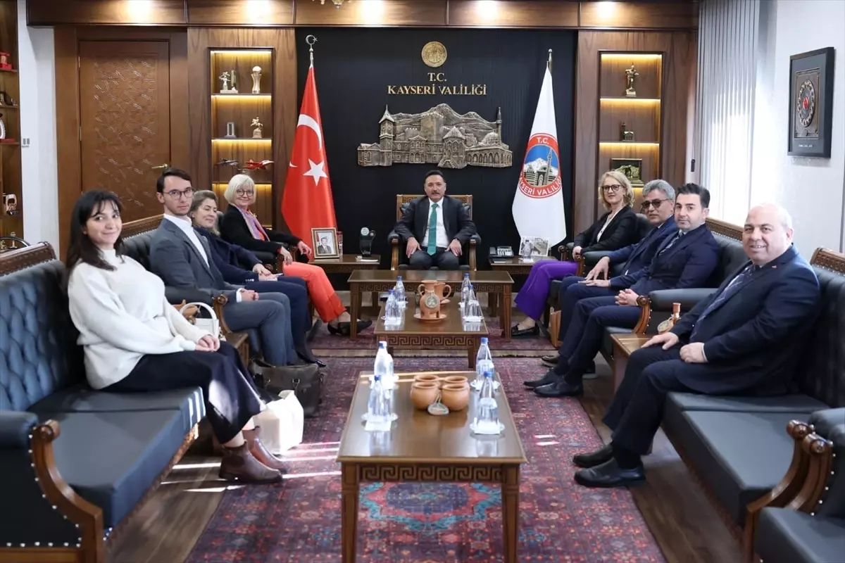 Almanya Büyükelçisi Kayseri'de