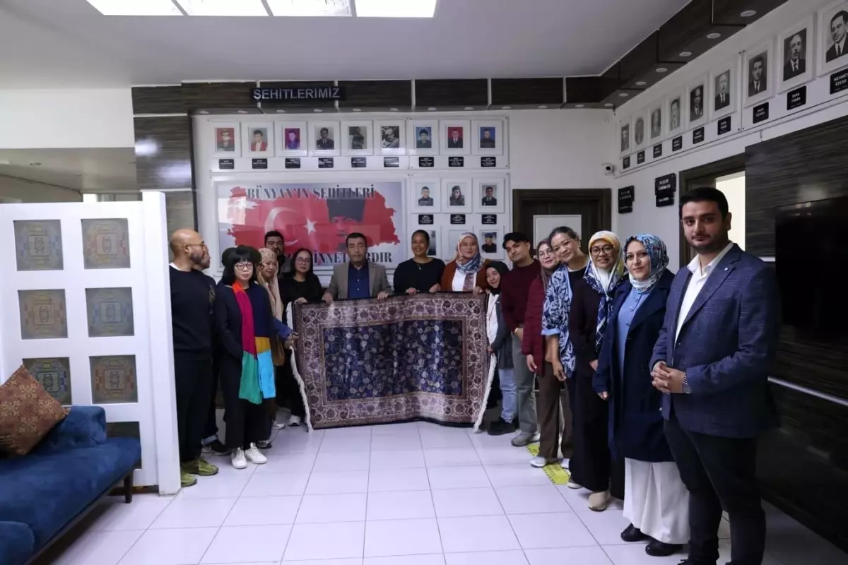 Malezya Heyeti Bünyan'da Halı Tanıttı