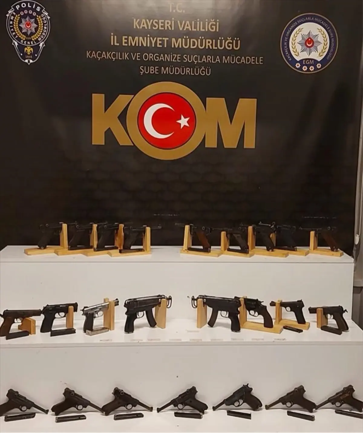 Kayseri'de Yasa Dışı Silah Ticareti Operasyonu