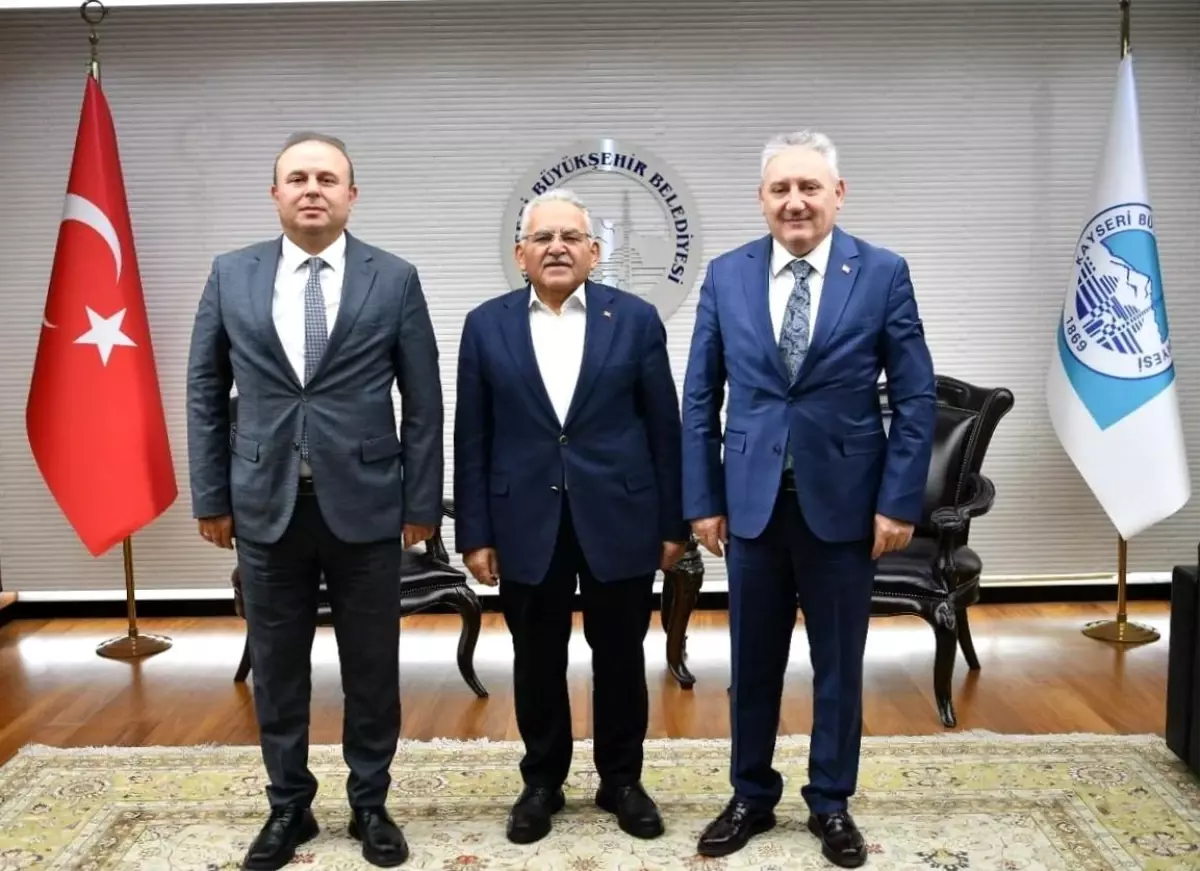 Başkan Büyükkılıç, Tarım Reformu Genel Müdürü Yıldız'ı ağırladı