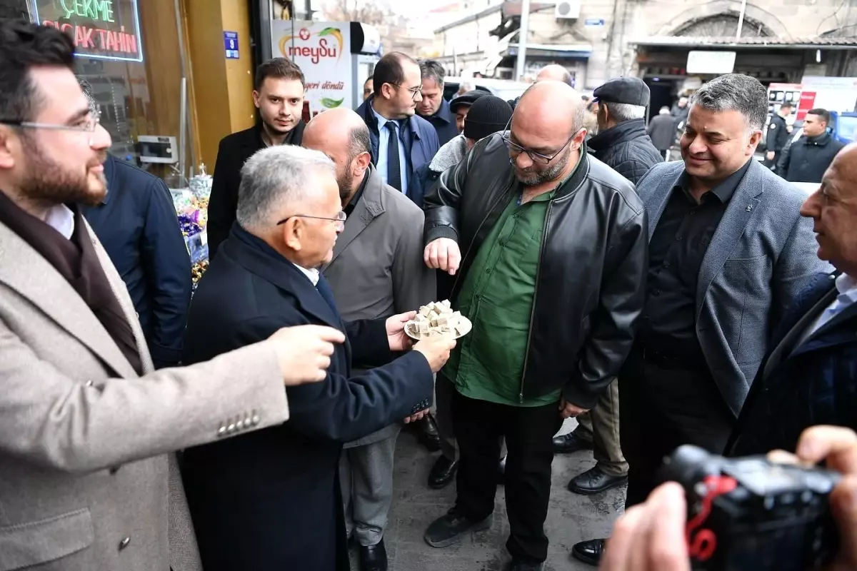 Başkan Büyükkılıç'tan Camikebir'de Gönül Belediyeciliği Buluşması