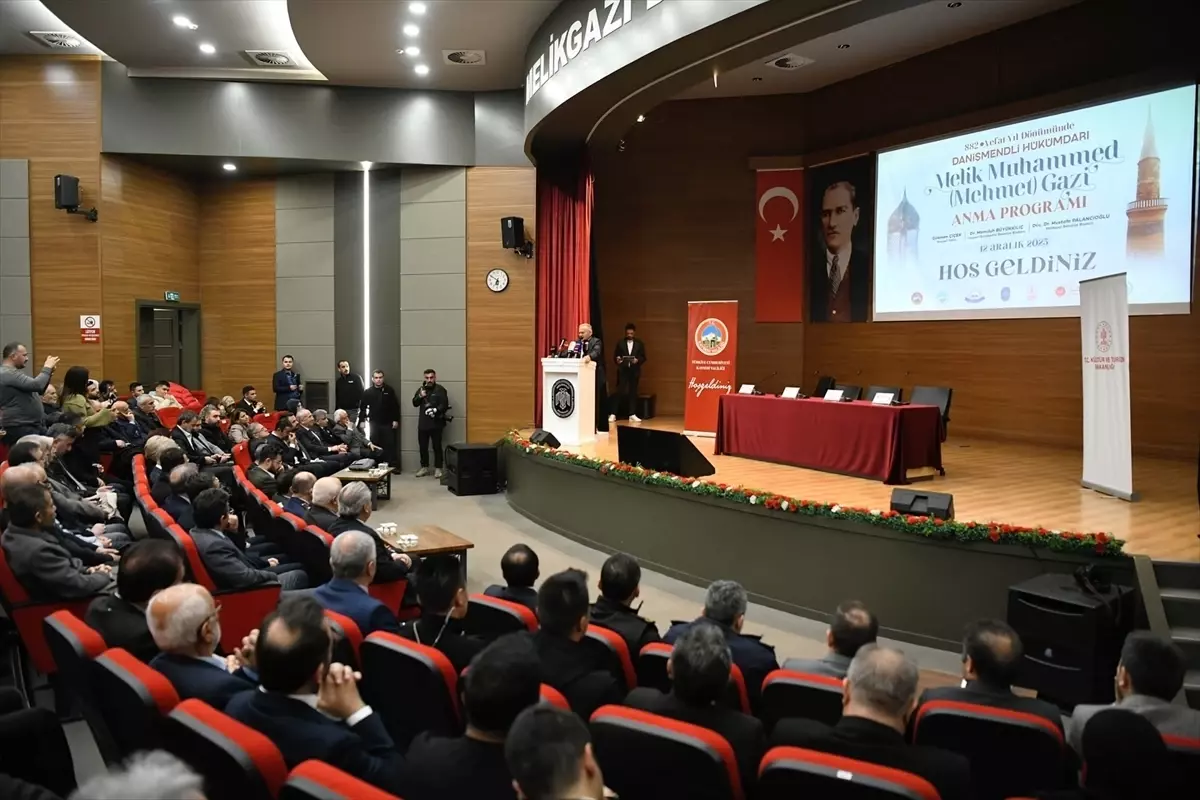 Melik Muhammed Gazi 882. Yılı Anıldı