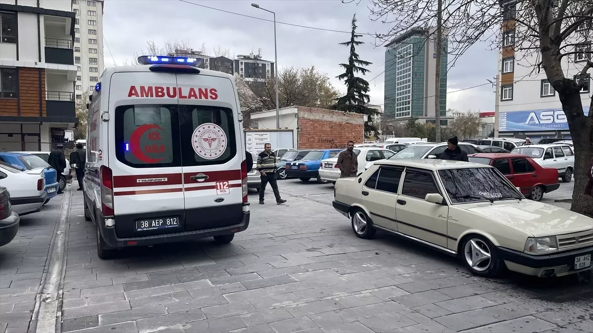 Kayseri'de bıçaklı saldırı: 1 ağır yaralı