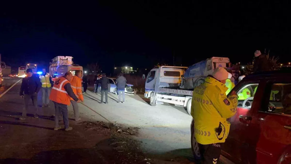 Kayseri'de 4 Araçla Kaza: 7 Yaralı