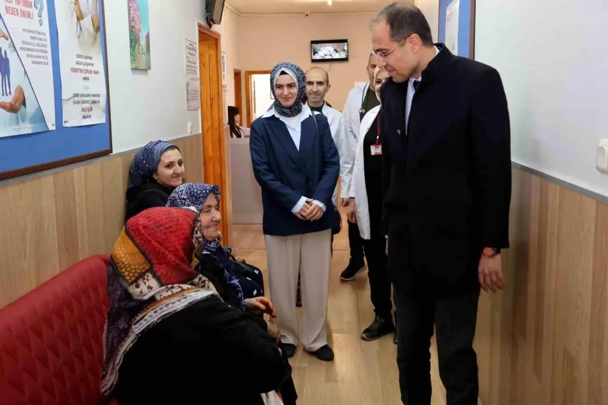 İl Sağlık Müdürü Melikgazi'de Ziyaretlerde Bulundu