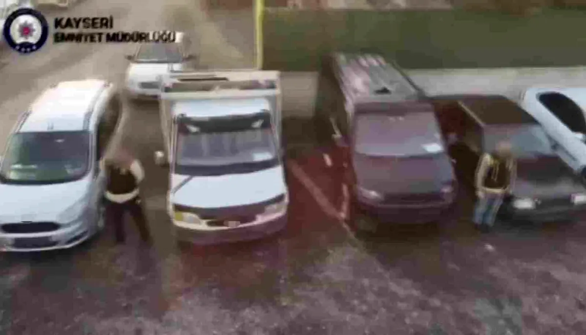 Kayseri'de 21 Milyon TL'lik Araç Operasyonu