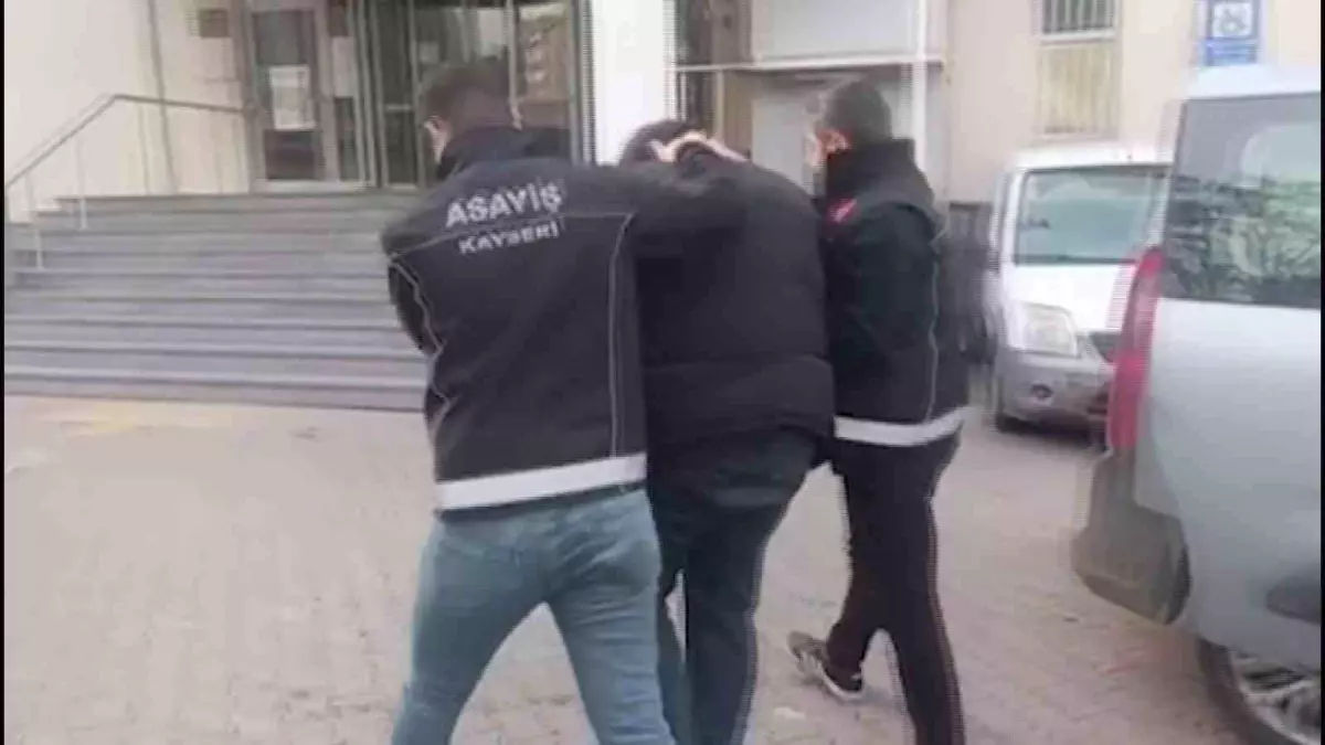 Kayseri'de 11 Yıl Hapis Cezalı Şahıs Yakalandı