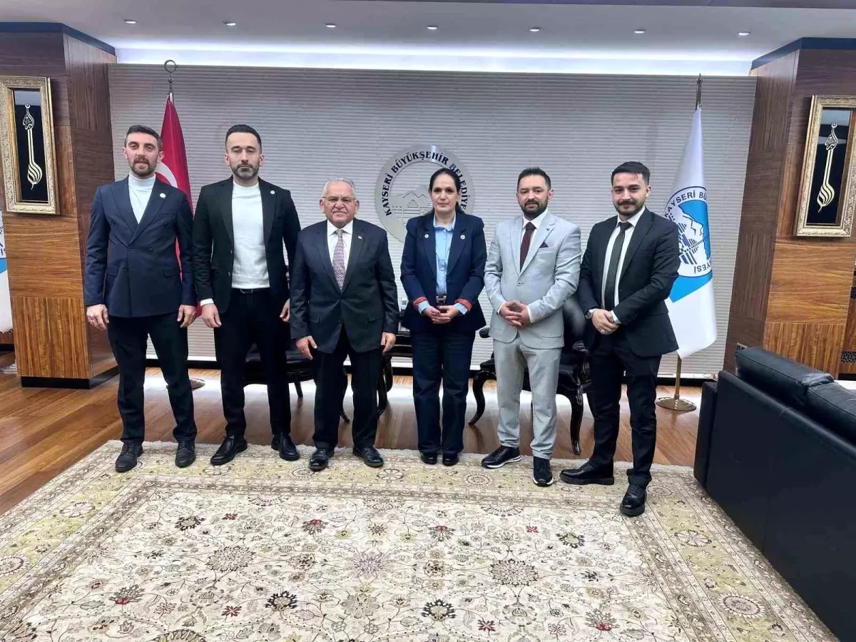 Avrupa Kayserili İşverenler Birliği'nden Başkan Büyükkılıç'a ziyaret