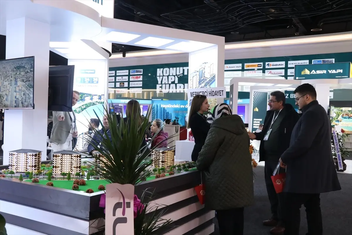 Kayseri'de 2. Konut ve Yapı Fuarı Açıldı