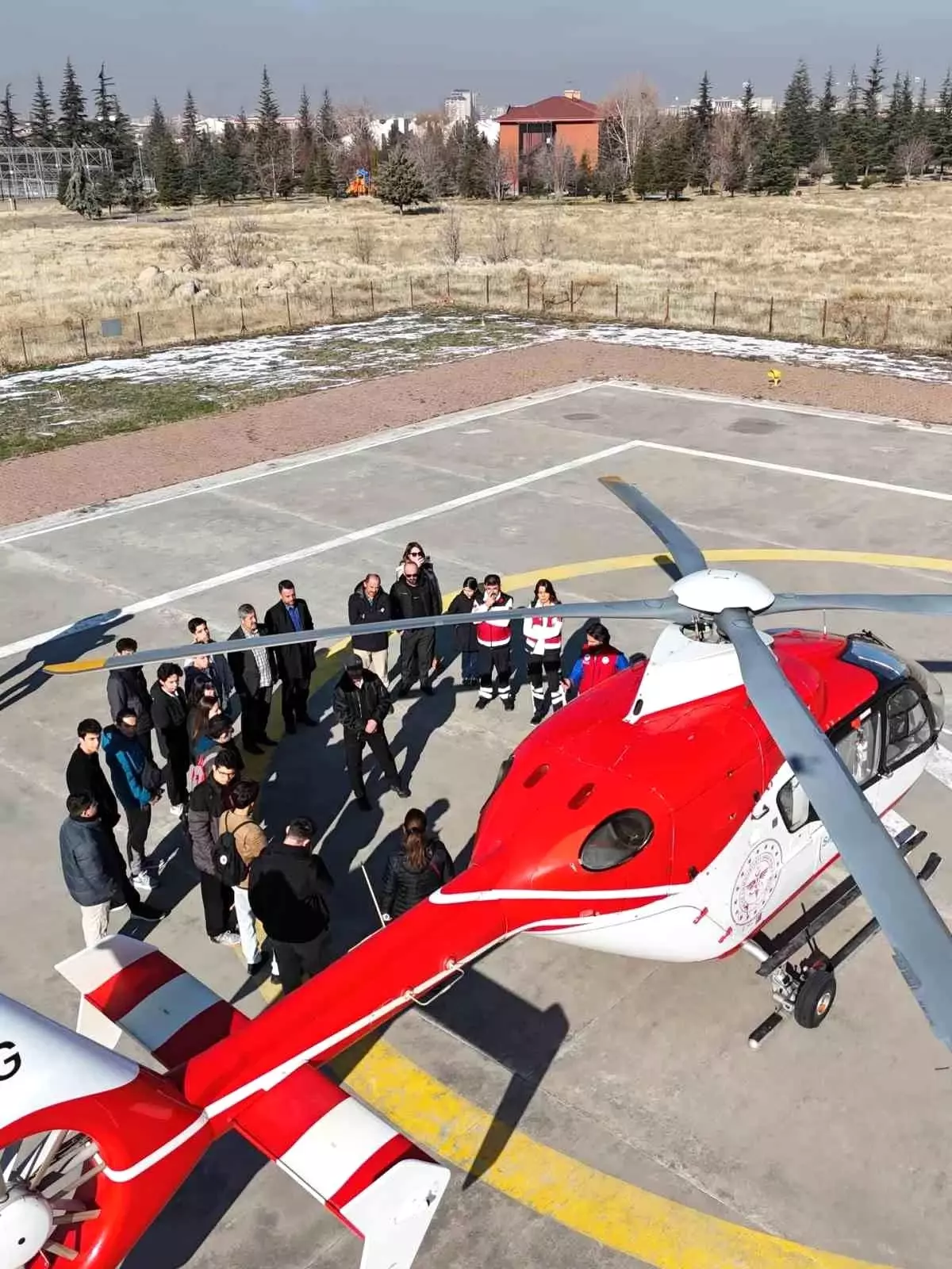 Başkan Büyükkılıç'ın özel projesi Bilişim Akademisi'nin öğrencileri, havacılık teknolojilerini yerinde inceledi