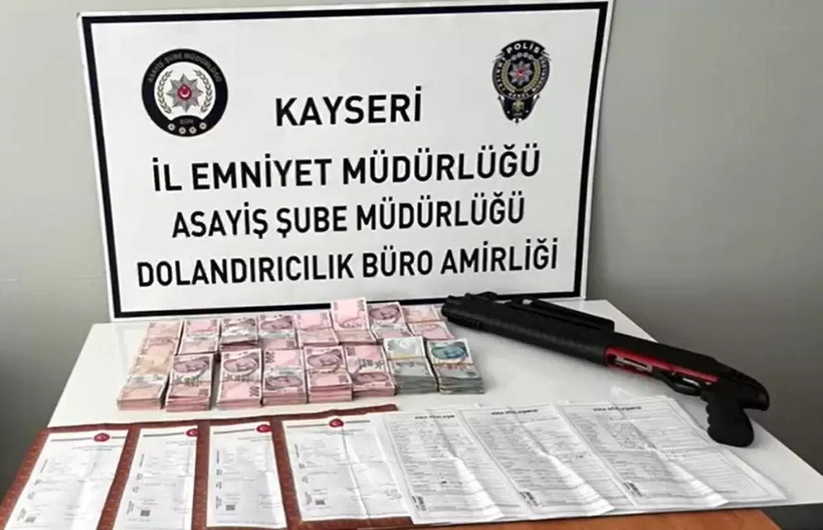 Kayseri'de 366 Dolandırıcıya İşlem Yapıldı