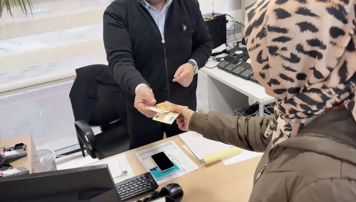 Kayseri'de Düşürülen 250 Avro Sahibine Ulaştırıldı