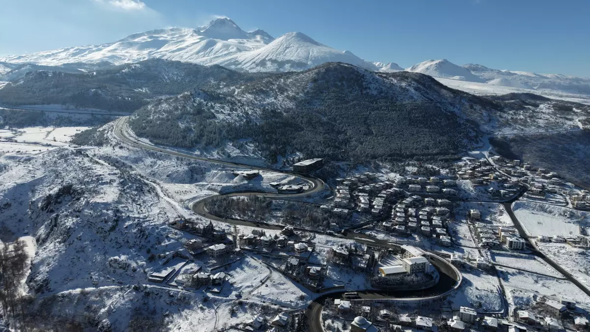 Kayseri'de Kar Manzaraları