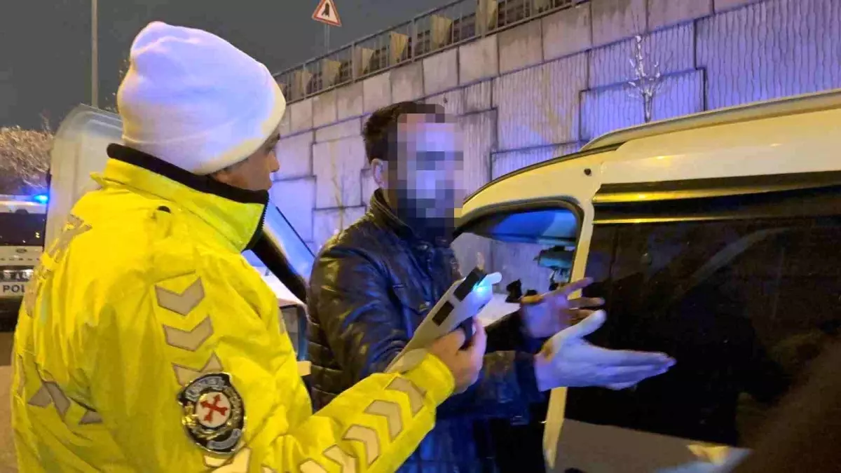 Kayseri'de Alkollü Testi Reddeden Sürücüye Cezası Kesildi