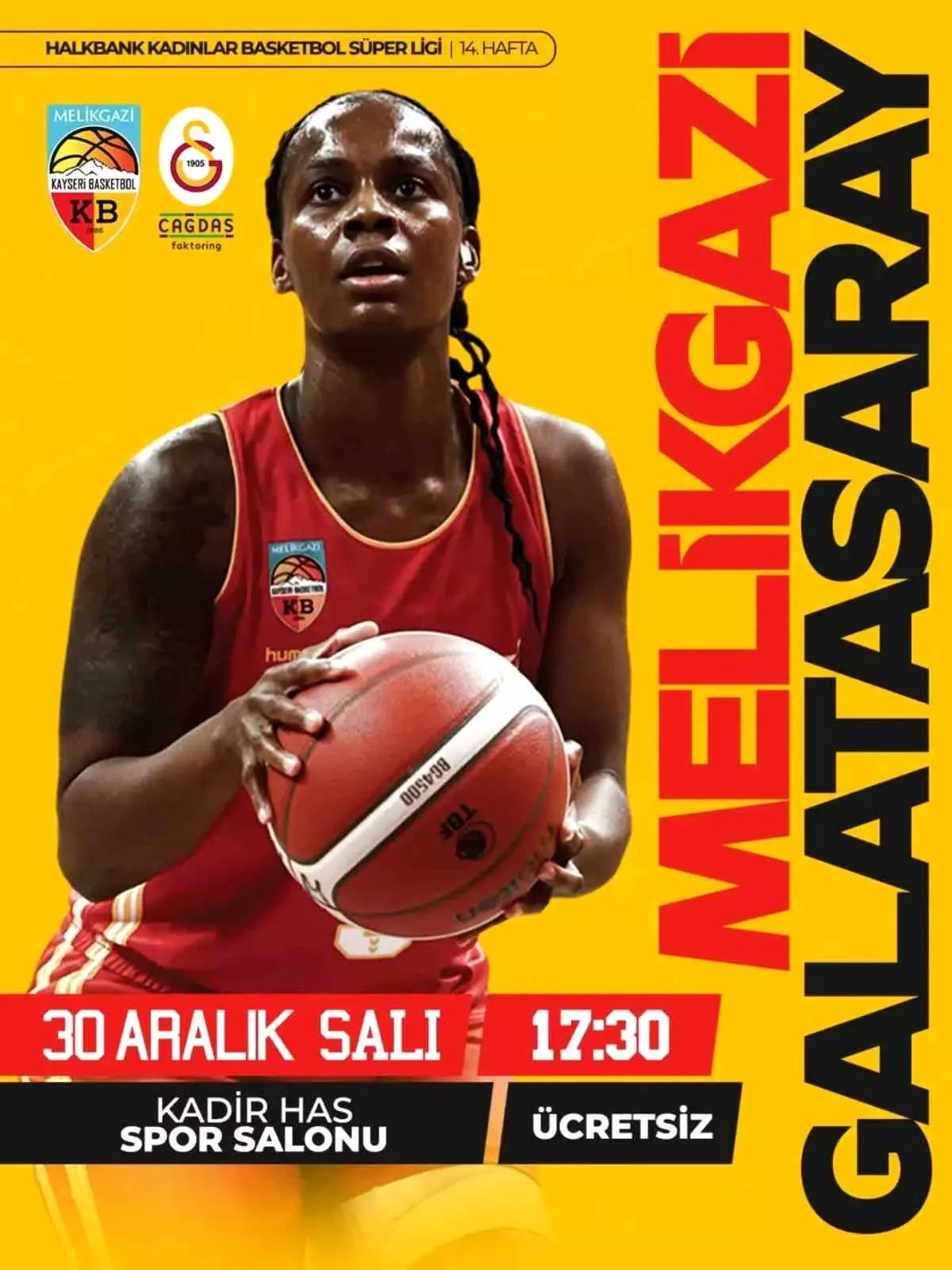 Melikgazi Kayseri, Galatasaray'ı Ağırlıyor