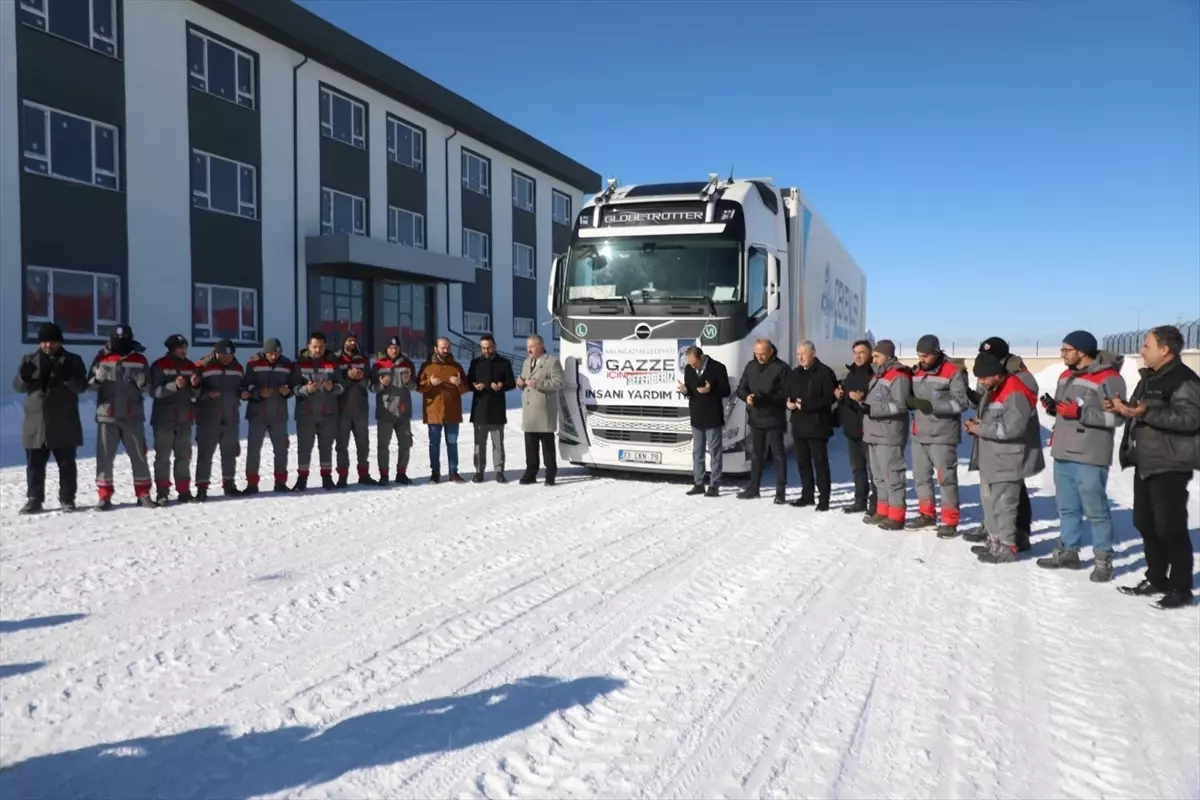 Kayseri'den Gazze'ye İnsani Yardım Tırı Yola Çıktı