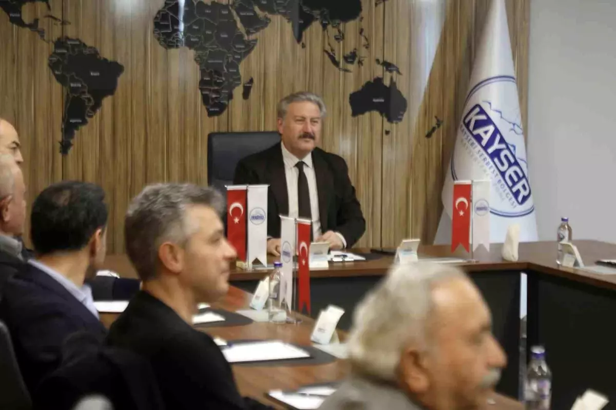 Kayseri Serbest Bölge'de 2025 yılının son yönetim kurulu toplantısı gerçekleşti