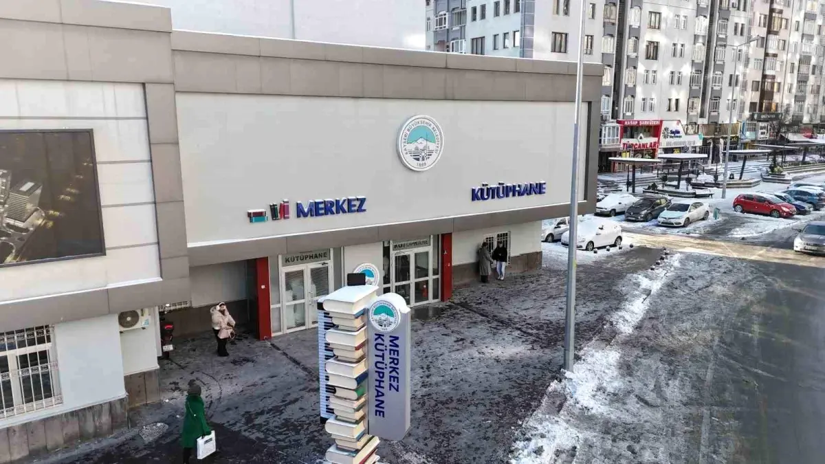 Soğuk günlerde sıcak adres: Kayseri Büyükşehir'in kütüphaneleri