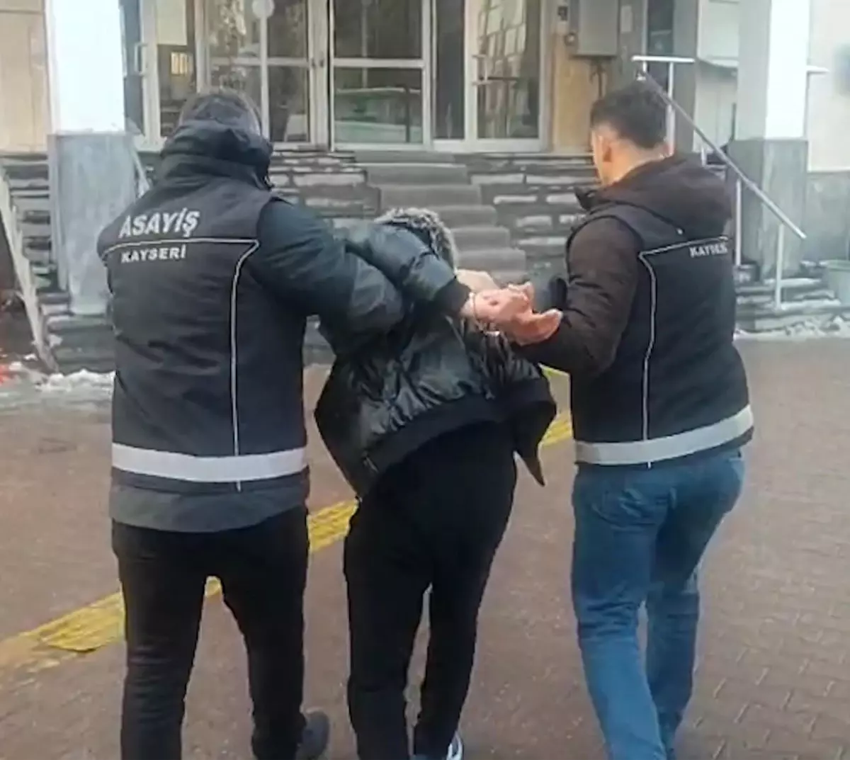 Kayseri'de Yağma Suçlusu Yakalandı