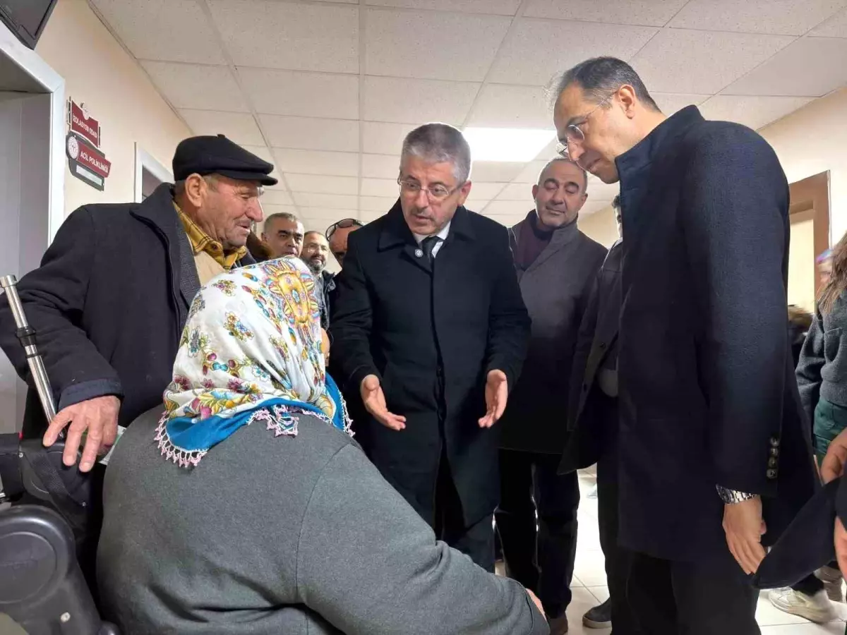 Çopuroğlu Hastaneyi Ziyaret Etti