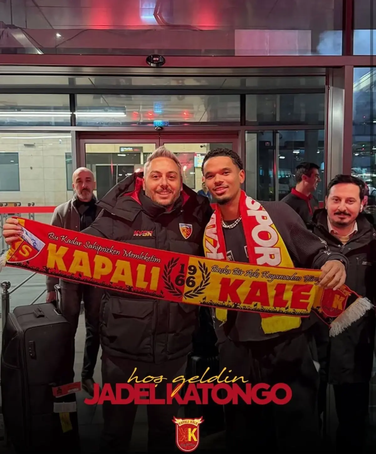 Kayserispor'un Yeni Transferi Jadel Katongo Kayseri'de