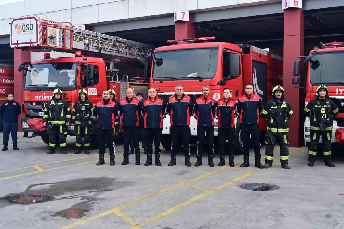 Kayseri OSB İtfaiyesi 2025 Faaliyet Raporu