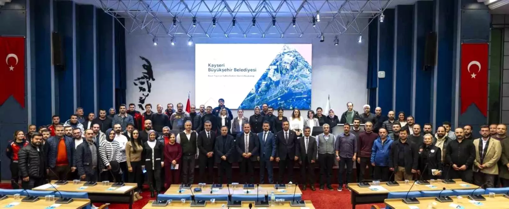 Kayseri Büyükşehir'den 2025'te 24 farklı personel eğitimi ve 153 üniversite öğrencisine staj imkânı