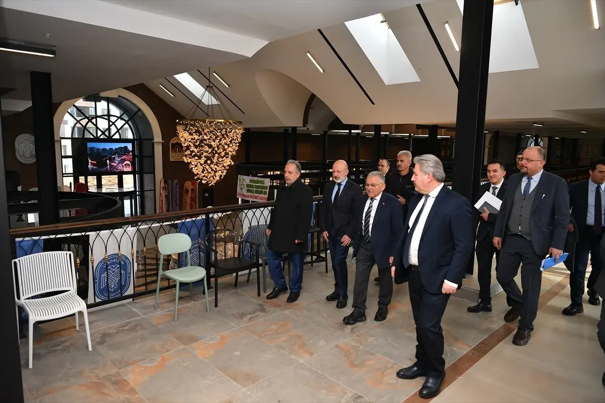 Büyükkılıç'tan Çarşı Melikgazi Ziyareti