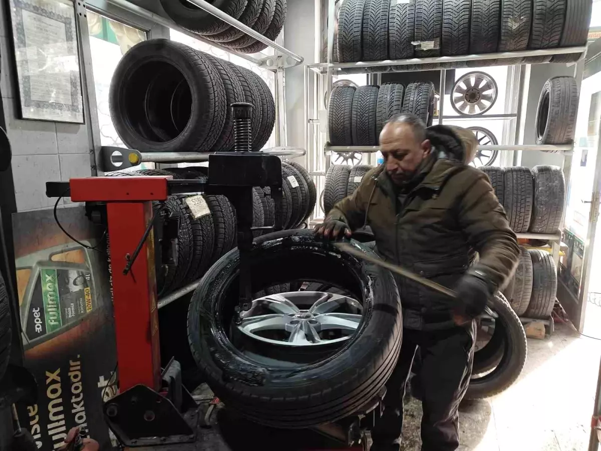 Kayseri'de Lastik Fırsatçılığına Dikkat!