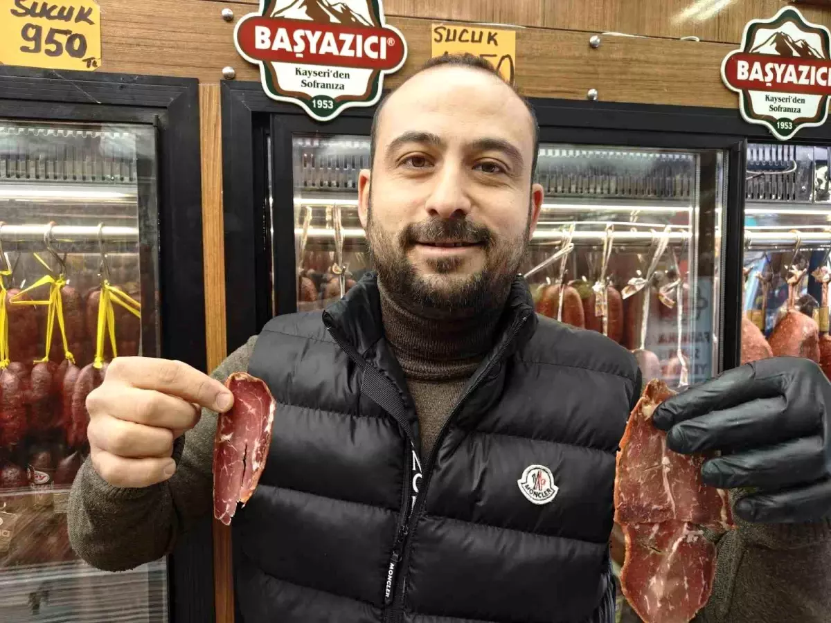 Pastırmanın Kilosu 2 Bin TL'den Başlıyor