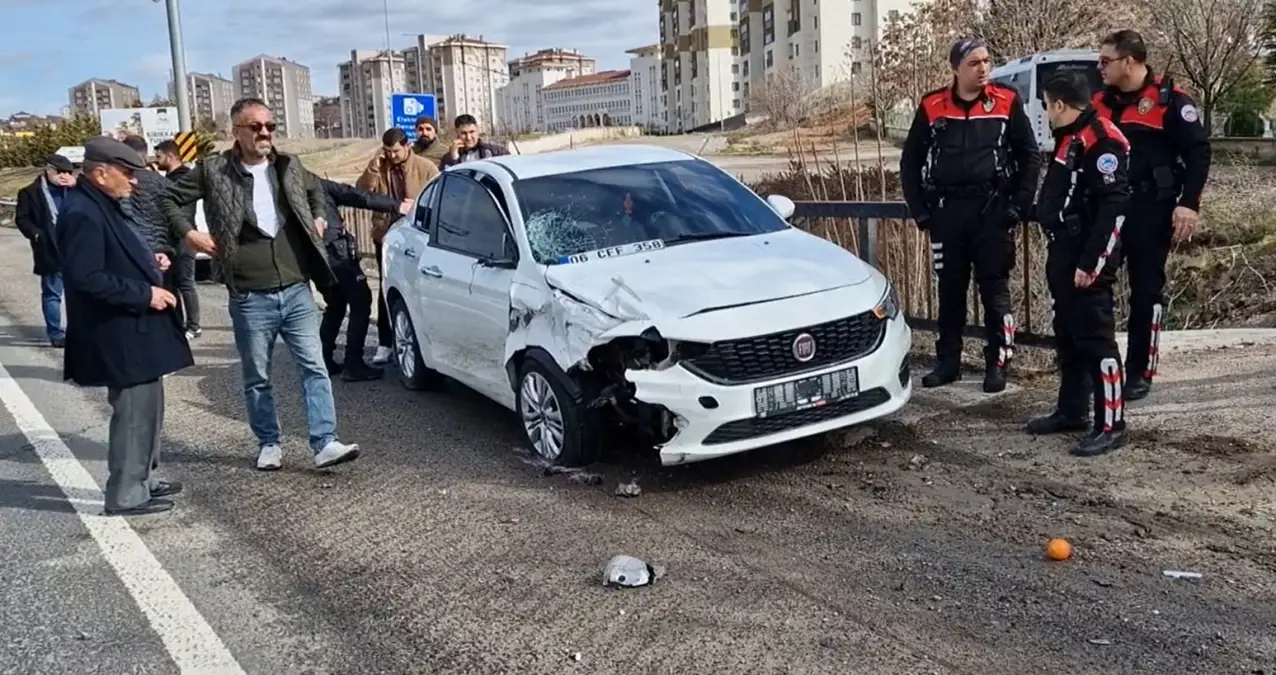 Kırıkkale'de Trafik Kazası: 2 Yaralı