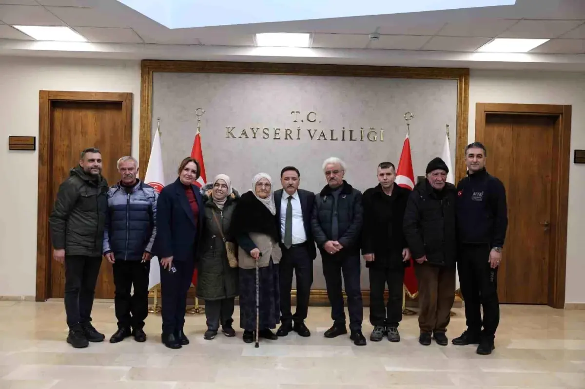 Kayseri'de Depremzedelere Anahtar Teslimi
