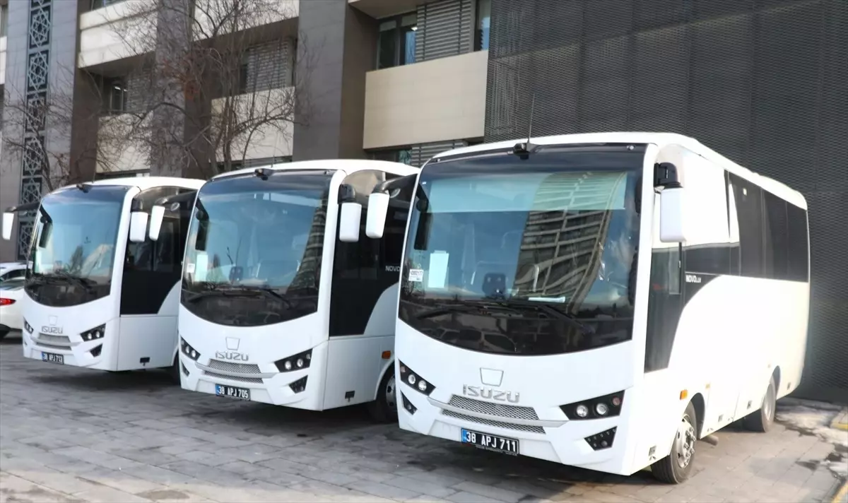 Melikgazi Belediyesi filosunu genişletti