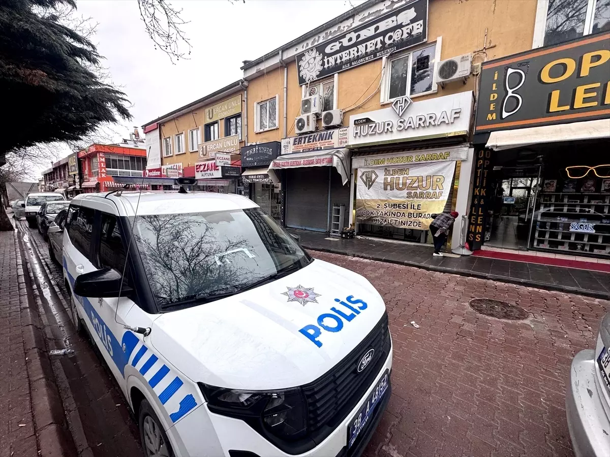 Kayseri'de Kuyumcudan Altın Çalındı