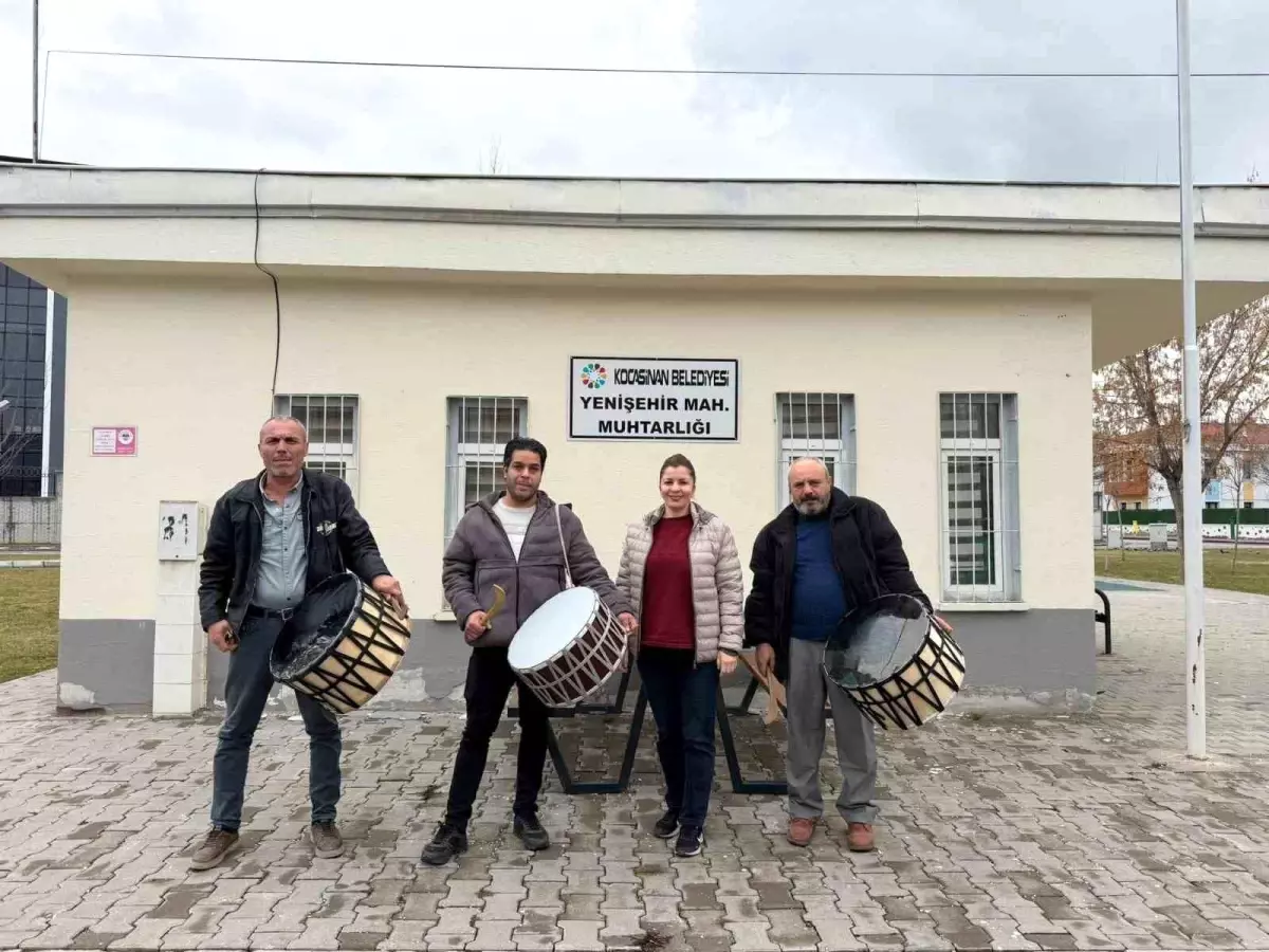 Kayseri'de Ramazan Davulcuları Göreve Hazır