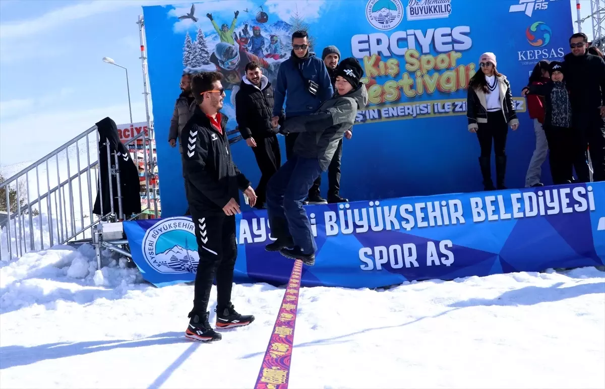 Erciyes'te Kış Spor Festivali