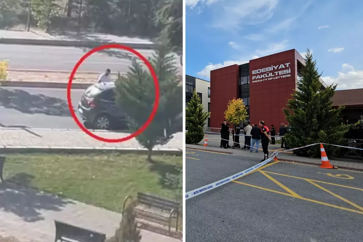 Üniversitede pompalı tüfekle vurduğu eski eşinin son anlarını kaydedip yakınlarına göndermiş