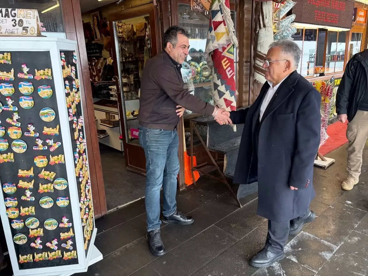 Büyükkılıç Erciyes'te Esnafla Bir Araya Geldi