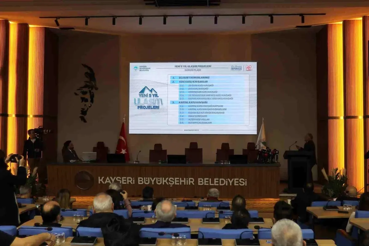 Başkan Büyükkılıç'tan ulaşım hamlesi: 2.4 milyar TL'lik 5 yeni katlı kavşak, 16 kilometre yol düzenlemesi