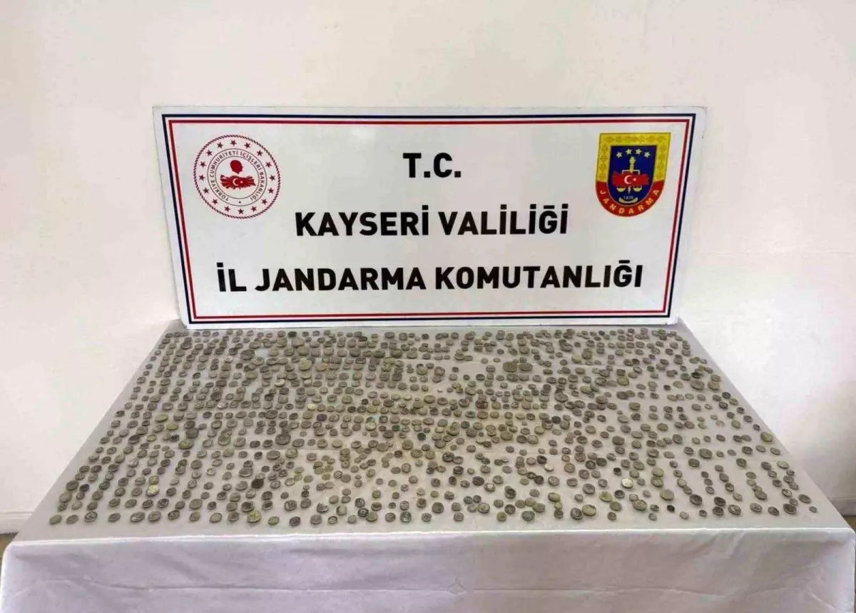Kayseri'de Tarihi Sikke Operasyonu