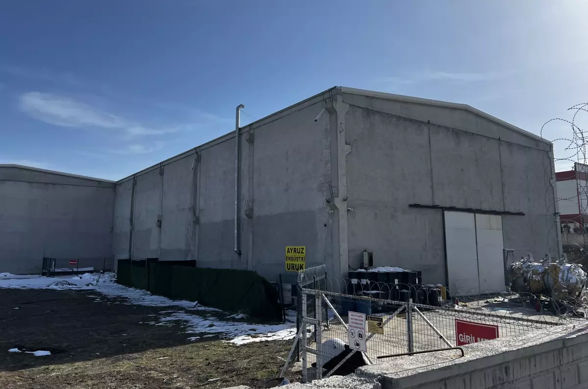 Kayseri'de Fabrikada Gaz Patlaması