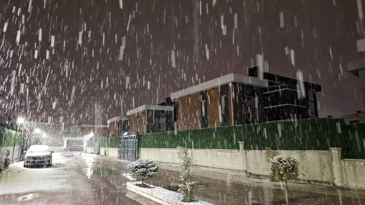 Kayseri'de Kartpostal Gibi Kar Manzaraları