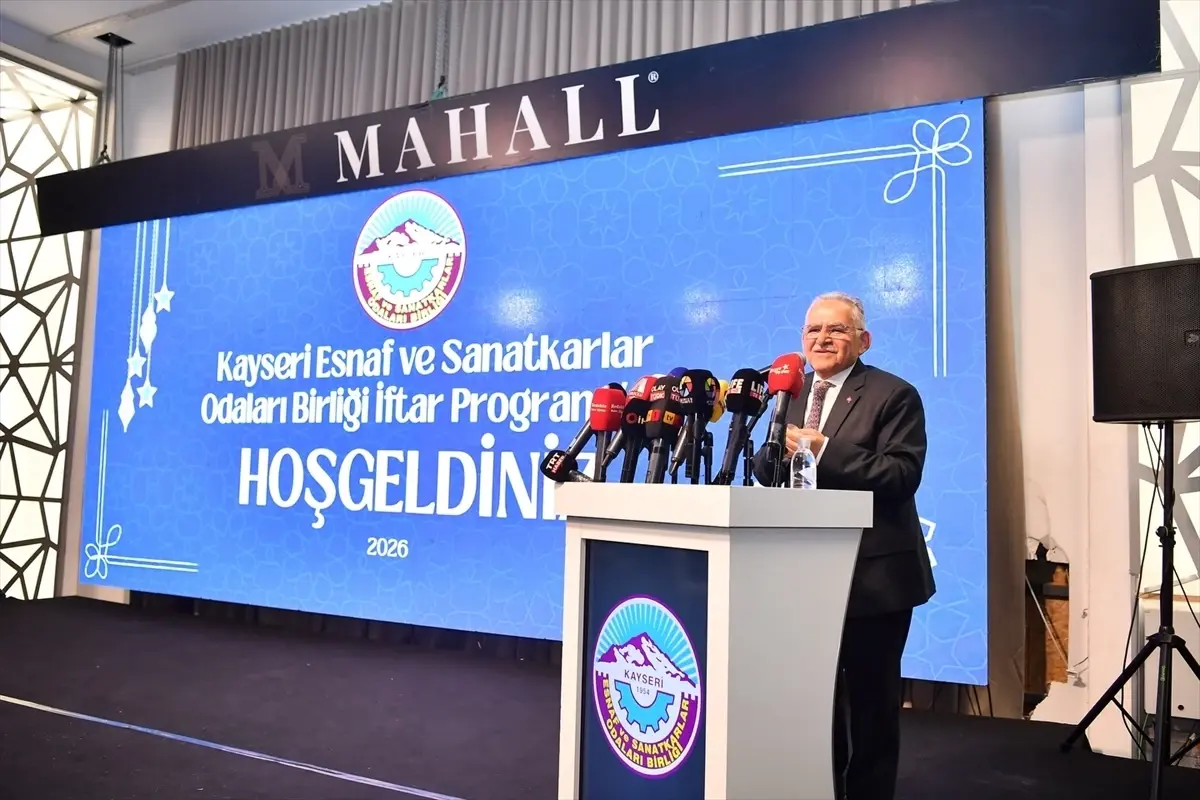 Kayseri'de İftar Programı Düzenlendi